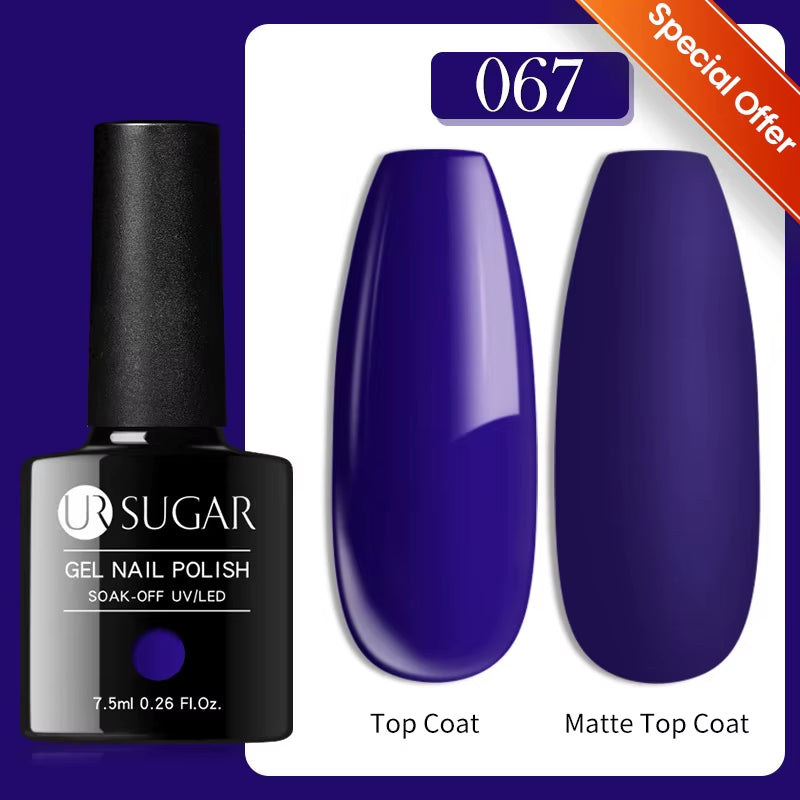 7.5Ml Nude Glitter Color Nail Gel Polish Semi-Permanent Varnish Soak off Nail Art Base Top Coat UV LED Gel Manicure