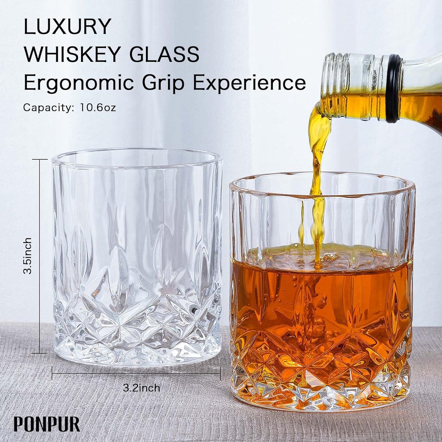 Gifts for Men Dad Father'S Day, Whiskey Decanter Set with 2 Glasses, Unique Cool Dad Birthday Gift from Daughter Son, Best Christmas Retirement Present for Man Father