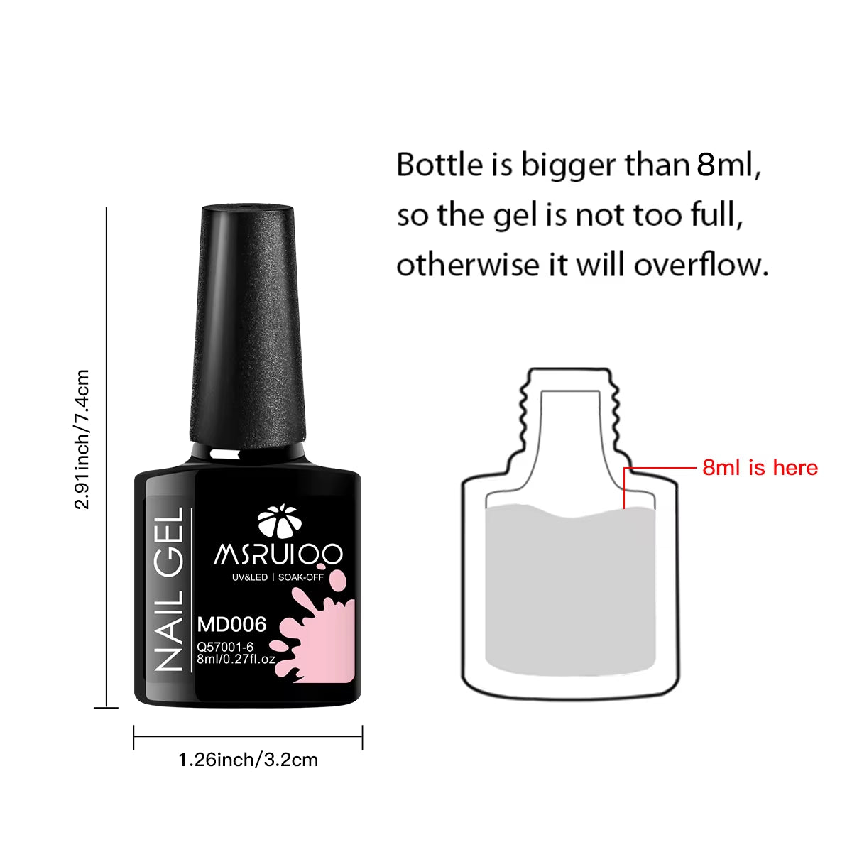 7Pc Nail Gel Polish Set DIY Nail Art Design All for Decoration Soak off UV Gel Long Lasting Manicure Painting Gel Vernis Kits