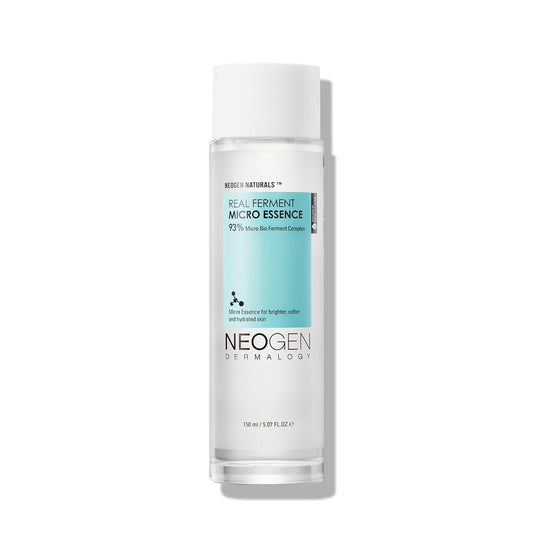 NEOGEN DERMALOGY Real Ferment Micro Essence 5.07 Fl Oz (150Ml) - 93% Naturally Fermented Facial Essence, Instantly Hydrates and Delivers Healthy Supple Skin - Korean Skin Care
