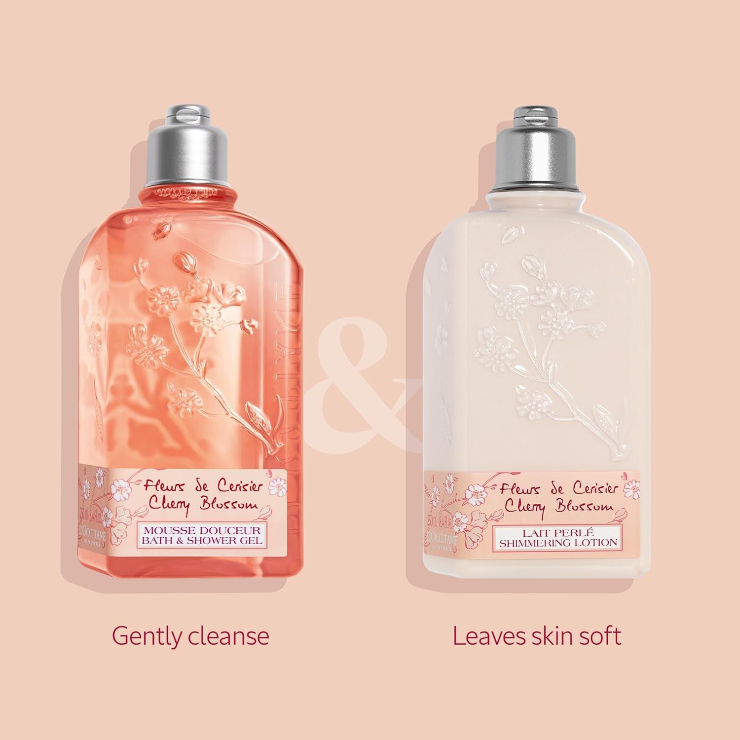 L’OCCITANE Cleansing Bath & Shower Gel: Lavender, Citrus Verbena, Verbena, Men'S, Rose, Neroli & Orchidee, Herbae, Gently Cleanse and Delicately Perfume the Skin, Made in France