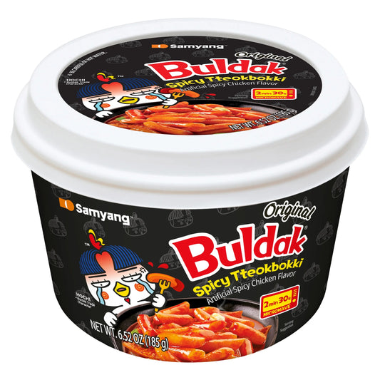 (12 Pack)  Topokki Hot Chicken Bowl - Buldak Tteokbokki (185G)