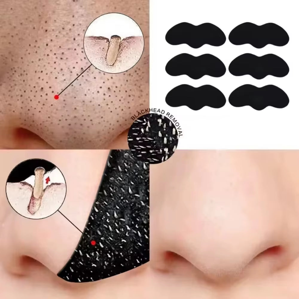 Blackhead Removal Nose Strips, Deep Cleansing and Refreshing Skin, Instantly Unclogs Pores, Nose Strips