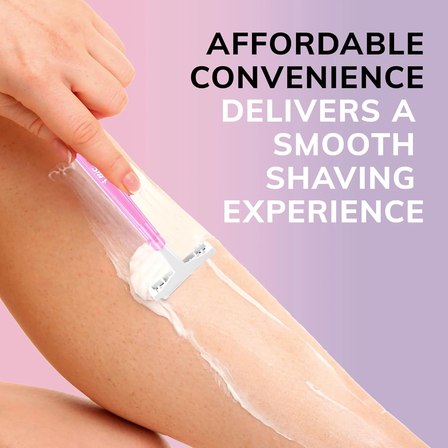 Silky Touch Women'S Disposable Razors, with 2 Blades, Pretty Pastel Razor Handles, 40 Count Value Pack of Womens Razors