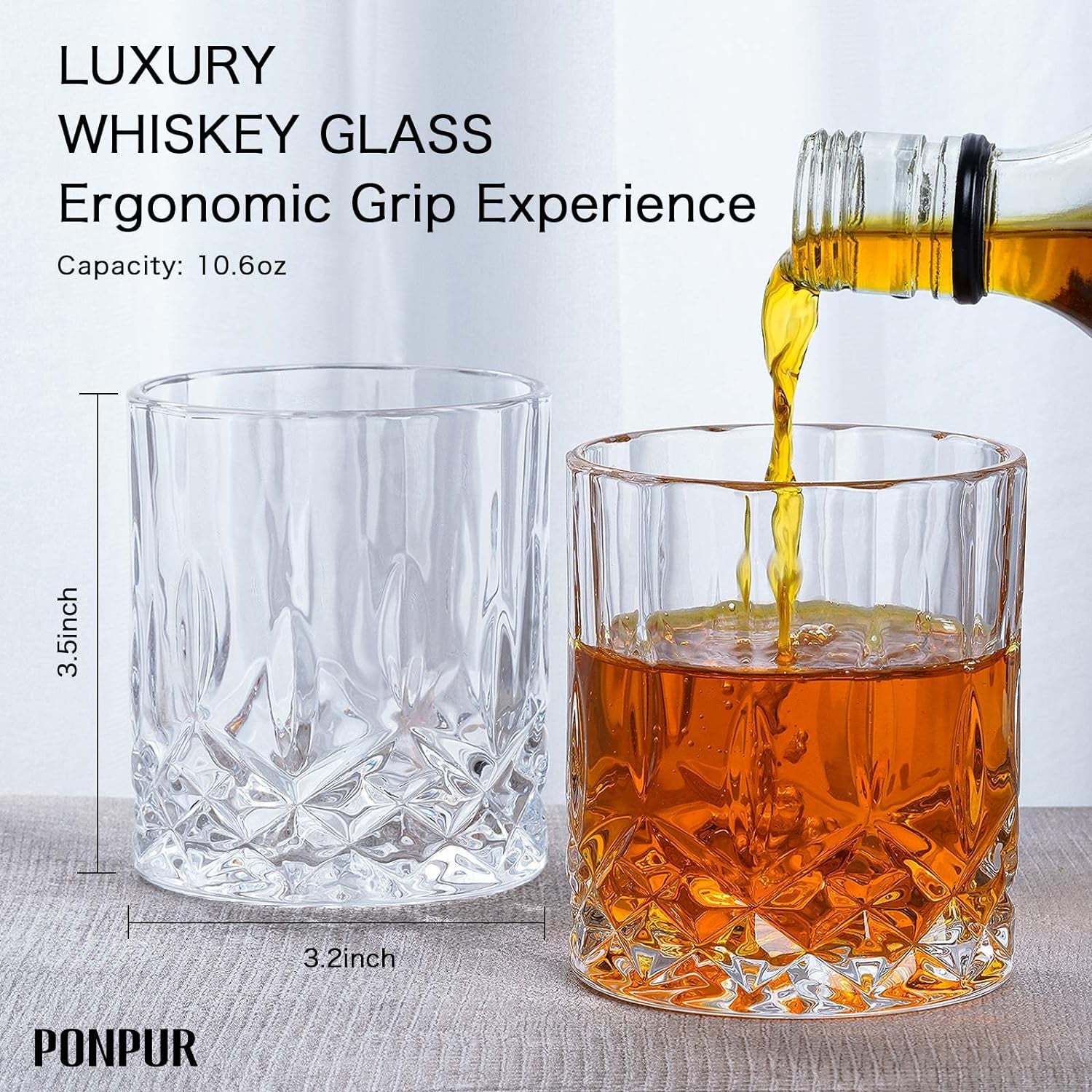 Gifts for Men Dad Father'S Day, Whiskey Decanter Set with 2 Glasses, Unique Cool Dad Birthday Gift from Daughter Son, Best Christmas Retirement Present for Man Father