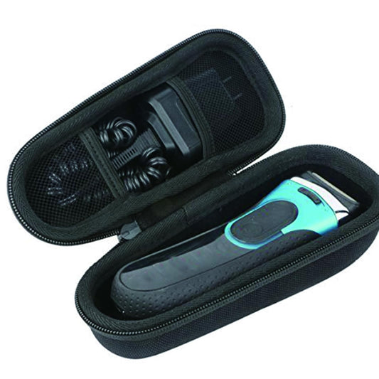 Hard Travel Case Replacement for 3/5/7/9 5018S 3010 340S-4 3050 390CC-4 380S-4 3040 Electric Foil Shaver Men'S Razor, Case Only (Black)